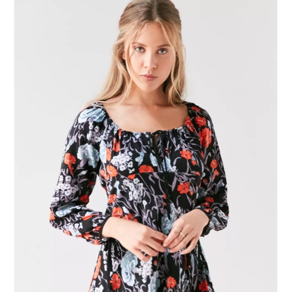Urban Outfitters Floral Mini Dress - Picture 1 of 16